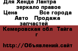 Для Хенде Лантра 1995-99 J2 зеркало правое › Цена ­ 1 300 - Все города Авто » Продажа запчастей   . Кемеровская обл.,Тайга г.